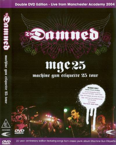 The Damned : Machine Gun Etiquette 25 Tour